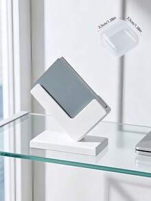 Industrial Style Business Card Holder Desk Display Stand Minimalist Business Card Organizer Office Organizer For Workspace Studio Stabilize And Save Space Workstation Decor Office Supplies Desktop Accessories - Multicolor - View 6