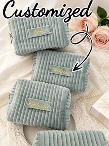 Customized Make Up Bags, Custom Cosmetic Bag, Customizable According To Your Unique Design - Multicolor - View 5