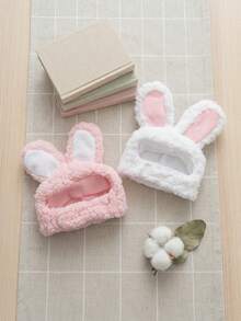 Cat And Dog Rabbit Ear Pet Hat, Soft Plush Rabbit Ear Headpiece, Long 3D Ears, Elastic Fit Pet Costume Accessory, Suitable For Cosplay, Party And Photography - Multicolor - View 9
