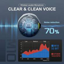 1/2pcs Microphone With Adapter, Compatible With IP/Android Phones For Video Recording, Live Streaming, Singing, Vlog, Windproof Intelligent Noise Reduction, Compact Portable Clip Design - Microphone - View 7