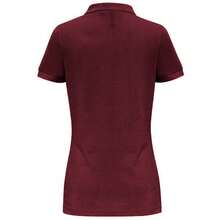 Roly Asquith & Fox Womens/Ladies Plain Basic Short Sleeve Polo Shirt/Top - Burgundy - View 2