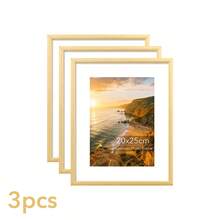 1/3件 30x40cm A3 A4 A5 30x30cm 20x25cm 鋁製相框，經典黑色金屬相框，金色極簡裝飾框，適用照片、海報、藝術品的鋁製相框，時尚牆面裝飾框，適合居家裝飾、藝廊牆、辦公室、客廳 - 多款式 - 查看 25
