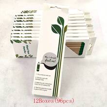 PLANT FUN HB Unsharpened Graphite Plantable Wooden Pencils | 8 Pencils Per Pack - Round - View 8