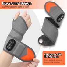Red Light Therapy Wrist Band, Wireless Rechargeable, Relieve Pain And Tendonitis, 36 LED Beads 660nm Red Light Heating Band, 3-Level Heating And Vibration, Suitable For Legs, Arms And Ankles - View 15