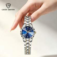 GAVEN DENTON Business Style Fashion Women's Watch IPX8 Waterproof Rating Luminous Date Display Stainless Steel Quartz Movement High Quality Watch Charming Watch Business Watch Gift Best Choice - Multicolor - View 2
