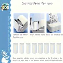 Portable Mini Thermal Paper. Laser/Transparent/Colored/White Adhesive Paper, Self-Adhesive Printing Paper. Suitable For Note-Taking, Work, Photography, Hand-Drawn Sketches, And Memo Use. Prints Without Ink. - View 5