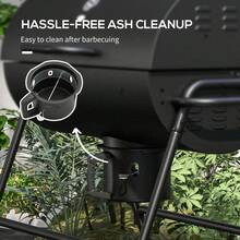 Steel Charcoal BBQ, With Ash Catcher And Warming Rack On-Site - 1 - View 7