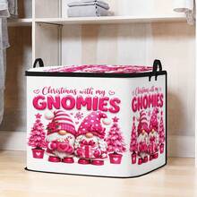 1pc Large Capacity Star-Shaped Lid Storage Box, Foldable Organizer Bin, Suitable For Blankets And Quilts, Equipped With Durable Zipper, Perfect Holiday Home Gift, Can Be Used For Underbed Storage. With Lid Organizer Bin, With Lid Storage Box, Extra Large Quilt Organizer Bin, With Lid Storage Box, Storage Box, With Lid Storage Box, Storage Cabinet, Medicine Storage Box, Box-Style Storage, Storage Bin, Cabinet - Multicolor - View 9