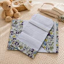 A5 A6 Macaron‑Tone Lovely Cat Pattern Fabric Book Cover, Supple Skin‑Friendly Journal Sleeve, Daily Dust‑Proof Notebook Protector - Sets - View 6