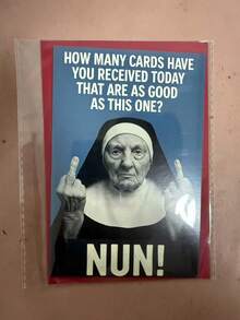 1pc Humorous Vulgar Birthday Card With Envelope 18*13cm - Card Size 4.13in*5.8in, Humorous Joke Card Suitable For Men And Women - Adult Humorous Offensive Card Suitable For Friends, Him Or Her, Also Suitable As Back To School Supplies - Multiple Styles - View 12