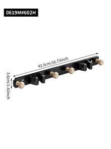Heavy Duty Wall Mounted Tool Storage Rack - Garage And Garden Tool Organizer, Customizable For Mops, Brooms, Shovels, Rakes, Hammers, Screwdrivers, Wrenches, Garage Tool Hooks, Practical Storage Shelf - Storage Rack - View 11