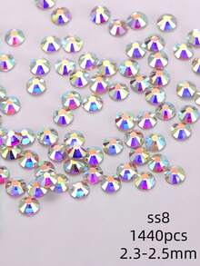 DMC SS6-SS20 Flatback Crystal Rhinestones Premium Crystal Rhinestones Suitable For Nail Art, Phone Cases, Shoes, Clothing, Handmade DIY Decoration - Multicolor - View 26