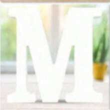 6 Inch White Wooden Letters, Unfinished Wooden Letters, Suitable For Wall Decoration, Standing Decorative Letters, Sliced Sign Decoration, Can Be Used For Crafts, Home Party Projects, Birthdays, Graduations, Etc., The Best Gift Choice. - A - View 31