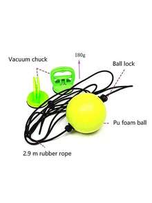 Hanging Boxing Speed Ball Fitness Training Equipment For Kids Physical Reaction & Adult Stress Relief Sports Workout - Lime Green - View 2