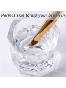 2pcs Nail Art Cups, Nail Liquid Bowl, Moisturizing Dish, Acrylic Powder Box, Acrylic Nail Bowl - Multicolor - View 6