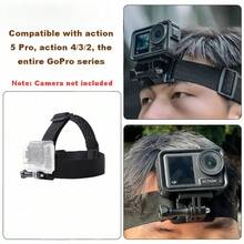 Helmet Mount For All Camera Series, Motorcycle Helmet Strap, First-Person Motorcycle Shooting Mount, Helmet Chin Camera Strap, Action Camera Accessories - View 4