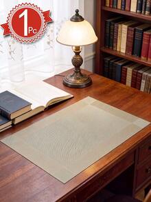 1-12pcs Gold PVC Rectangular Placemats, Minimalist Style Coffee Cup Coasters, Washable, Easy To Clean, Wipeable, Non-Slip, Heat Resistant, Suitable For Room Decor, Table Decor, Home Decor, Party Decor, Suitable For Holidays, Parties, Gatherings, Birthdays, Weddings, Gifts, Presents, Dinners, Outdoor, Picnics. - Multicolor - View 13