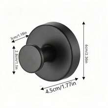Strong Self-Adhesive Wall Hook, Towel Hook, Key Hook, High-Strength Towel Hook, Kitchen Utensil Storage Hook, No Drilling Required, Plastic Material, Suitable For Modern Home Storage Hook, Practical Hook Design, Christmas Wreath Hook - View 11
