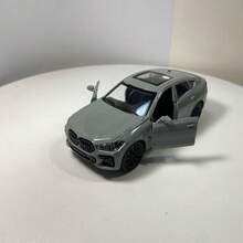 1 Piece (Bagged) 1/43 Part Zinc Alloy Toy Vehicle - Sporty Coupe-Style SUV Style Toy, High-Quality Alloy Casting, Pull-Back Spring Function, Can Open Both Side Doors, Children's Toy. Suitable For Boys Over 3 Years Old, Gift. - Multicolor - View 2