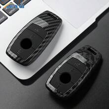 ABS Carbon Fiber Car Key Shell Compatible With A, C, E, S, G-Class, GLC, CLE, CLA, GLB, GLS, W177, W205, W213, W222, X167, AMG Models - Mercedes-benz B - View 8