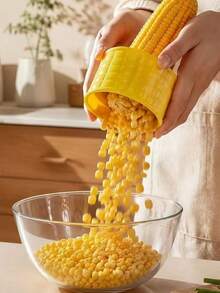 304 Stainless Steel Corn Sheller, Corn Kernel Peeler, Household Corn Peeler And Corn Kernel Removal Tool - Multicolor - View 4