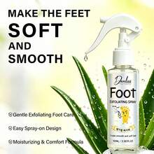 Foot Exfoliating Spray, No Soaking Required. Directly Spray To Soften Thick Dead Skin And Calluses On Soles. Gently Removes Old Keratin While Moisturizing And Soothing Foot Skin, Relieving Dryness And Roughness. 100ml - None - View 6