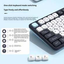 OKR232 Wireless Bluetooth Keyboard And Mouse Combo, Digital Battery Display, Silent, Type-C Charging, Compatible With Laptops And Tablets - View 6
