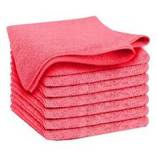 Microfiber Washcloths Towel And Face Cloths Pack Of 24/4/8/12, 12" X 12" Highly Absorbent And Soft Face Towels Wash Cloths For Bathroom, Gym, Hotel And Spa, Fast Drying Multi-Purpose Cleaning Cloth - Multicolor - View 23