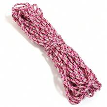 10m/Pack Polyester Camouflage Braided Climbing Rope 2mm, Colorful Nylon Cord DIY Personalized Bracelet, Phone Pendant Accessory Rope, Clothing Belt, Elastic Rope, Bag Pendant, Hand Strap - Camouflage Braided Rope - View 12
