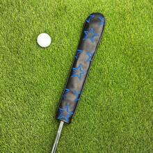 A New Design Of Blue Star Directional Golf Club Head Cover, Fashionable Golf Direction Stick - Durable Fashion Golf Accessories For Golfers And Gift Shoppers | Perfect For Daily Practice, Competition And Leisure Outing. - Black - View 8