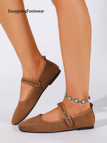 2025 Autumn Women's Flat Shoes - Brown - View 4