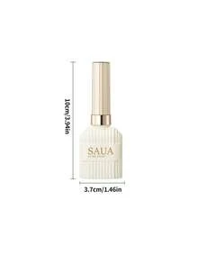 SAUA 15ml Nude Pink Gel Polish, Nude Nail Art Gel, LED Semi-Permanent Removable Nail Lacquer, All Season Versatile Style - Multicolor - View 6