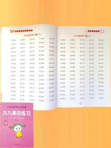 1 Multiplication Table Practice Workbook: 99 Multiplication And Division Practice Problems - Helps Memorize Multiplication Table (Partial Content Randomly Sent), School, Student, Stationery, Learning Supplies, Spiral Notebook, Kids Desk, Work, Children Toys, Learning Supplies, Toys, Children Toys, Toys, Math, Math, Learning Supplies, Children Toys - Multicolor - View 16