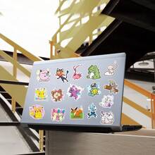 Hasbro 50pcs Pokémon Cartoon Stickers KPOP Merchandise - Multicolor - View 6