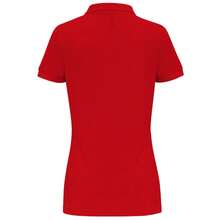 Roly Asquith & Fox Womens/Ladies Plain Basic Short Sleeve Polo Shirt/Top - Red - View 2