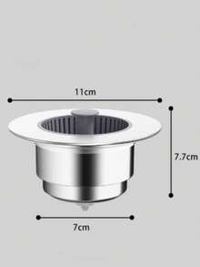 1/2/4Pcs Kitchen Sink Drain Strainer And Stopper Combo, 3-In-1 Stainless Steel Pop Up Sink Stopper And Drain Strainer, For Standard Drains, Ideal Kitchen Sink Protector,Floor Drain Cover, Modern Kitchenware,Kitchen Organizer - Multicolor - View 6