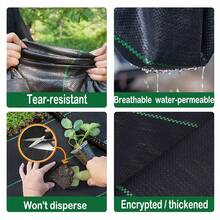 Horticultural Control Fabric, Thick And Durable Woven Cloth, Suitable As Ground Cover Fabric Under Gravel, For Garden Bed Lining, And Pathways 90 Grams Per Square Meter - A - View 4