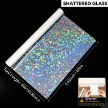 1 Gulungan Film Pra-Lapisan Laser BOPP 22*500cm, Transparan, Tahan Air, Tahan Gores, Cocok untuk Mesin Laminasi, Kerajinan Kertas DIY, Gulungan Laminasi Termal Buatan Tangan - Beraneka warna - View 3