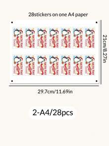 14-140pcs Custom Christmas Stickers, Personalized Holiday Gift Labels For Gift Wrapping, Christmas-Style Patterns, Customized Party Favor Labels, Customizable Name Stickers For Christmas Gifts, Christmas Favor Stickers, Family Christmas Gift Stickers - Style D - View 7