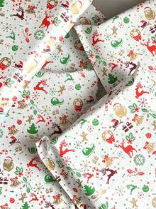 Wholesale Thickened Christmas Print Plastic Courier Bags And Boot-Shaped Gift Packaging Bags - A - View 4