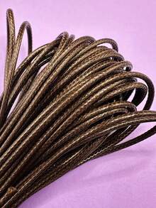 0.5mm/0.8mm/1.0mm/1.5mm/2.0mm Waxed Cord Braiding Rope, Suitable For Bracelets, Necklaces And Pendants, Handmade Supplies, Braiding Rope Accessories, Braiding Rope Crafts - Multi-color - View 27