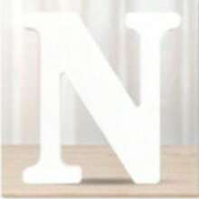 6 Inch White Wooden Letters, Unfinished Wooden Letters, Suitable For Wall Decoration, Standing Decorative Letters, Sliced Sign Decoration, Can Be Used For Crafts, Home Party Projects, Birthdays, Graduations, Etc., The Best Gift Choice. - A - View 8