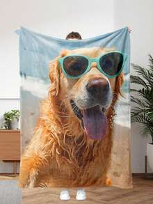 1 buah Selimut Foto Hewan Peliharaan Kustom, Selimut Potret Anjing yang Dipersonalisasi, Selimut Bulu dengan Cetakan Gambar Kustom, Selimut Foto Hewan Peliharaan yang Lembut dan Nyaman, Cocok untuk Sofa Bed, Hadiah untuk Pecinta Hewan Peliharaan, Dekorasi Rumah - MultiWarna - View 8