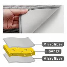 1/2pcs Kitchen Dish Drying Mat, Dish Drainer Pad, Microfiber Absorbent Mat, Tabletop Mat, Non-Slip Heat Resistant, Drainage Mat, Cabinet Drying Mat, Bathroom Mat - Multicolor - View 5