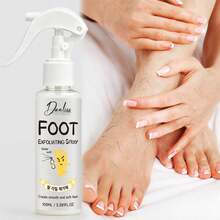 Foot Exfoliating Spray, No Soaking Required. Directly Spray To Soften Thick Dead Skin And Calluses On Soles. Gently Removes Old Keratin While Moisturizing And Soothing Foot Skin, Relieving Dryness And Roughness. 100ml - None - View 9