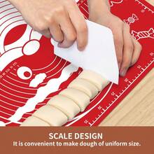 Non-Stick Kneading Mat For Pastry Cookie Dessert,46*60cm,Christmas Baking Mat,Dough Rolling Mat,For Home Kitchen Xmas Party Birthday Festival DIY Baking - View 7