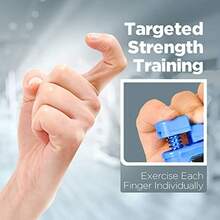 Finger Strength Trainer 1 Set 4 Independent Resistance Buttons Help Improve Hand Flexibility And Grip Strength Suitable For Guitar, Piano And Ukulele Players Great Gift For Halloween And Christmas - Multicolor - View 3