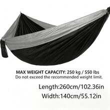 Outdoor Camping Hammock, Portable Non-Slip Rocking Chair, Suitable For Indoor And Outdoor Relaxation - Multicolor - View 3