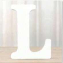 6 Inch White Wooden Letters, Unfinished Wooden Letters, Suitable For Wall Decoration, Standing Decorative Letters, Sliced Sign Decoration, Can Be Used For Crafts, Home Party Projects, Birthdays, Graduations, Etc., The Best Gift Choice. - A - View 9