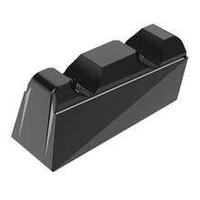 P5 Dual Charging Station, 2H Fast Charge For 2, Gradient RGB Light, Type-C, Multiple Power Supply, ABS Black, Ideal For Gamers Who Love RGB & Tidy Desks - View 11